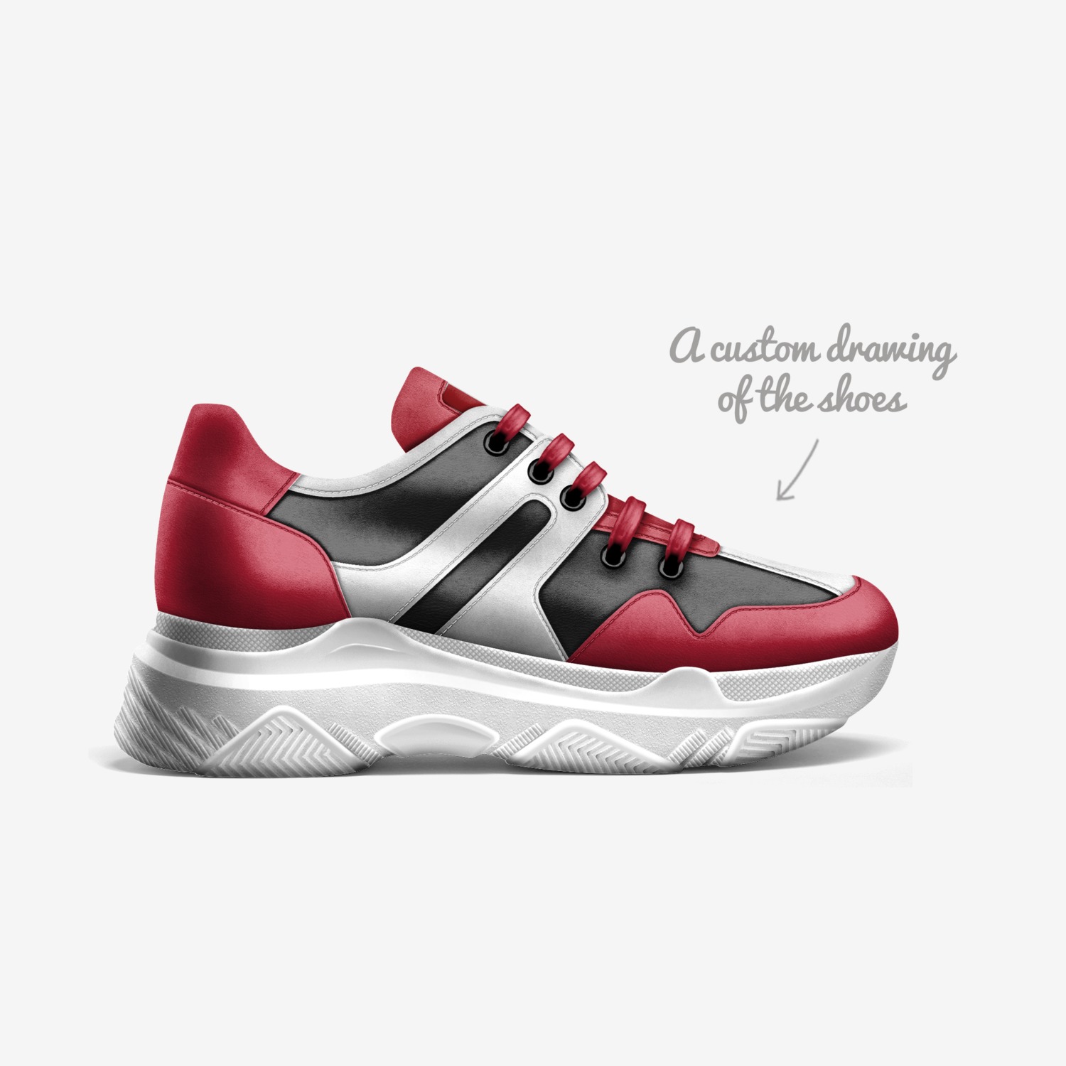 BEMMI custom made in Italy shoes by Horace Graham | Sketch view