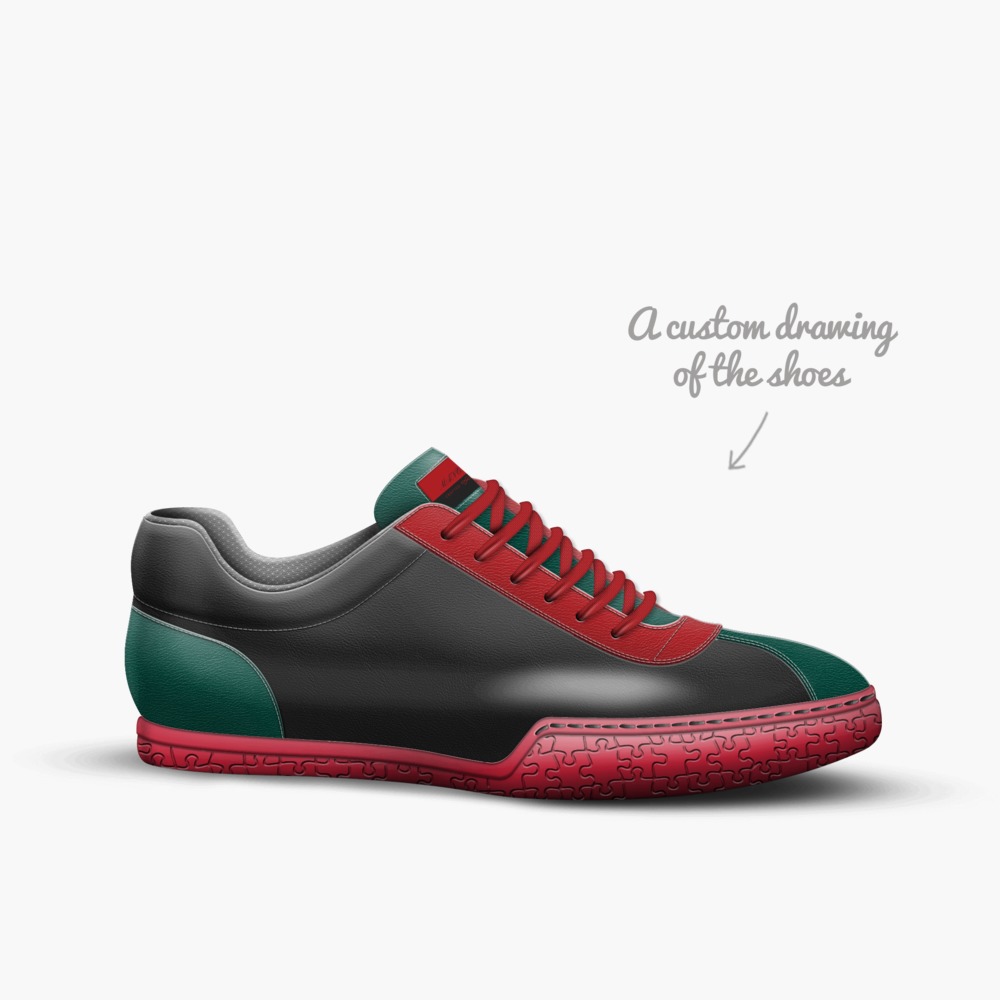 MANCINO UNO FORZA limited edition shoe MANCINO UNO FORZA artisan made in Italy shoes by Ray "lefty" Rhodes