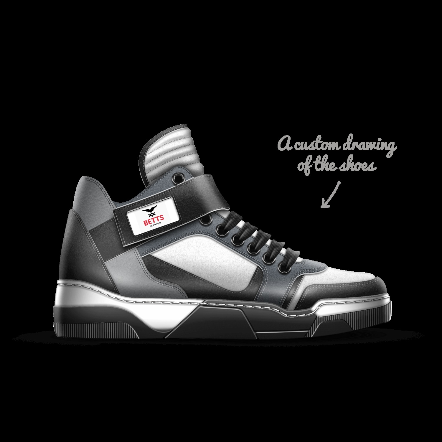 A Custom Shoe concept by Tristan Betts