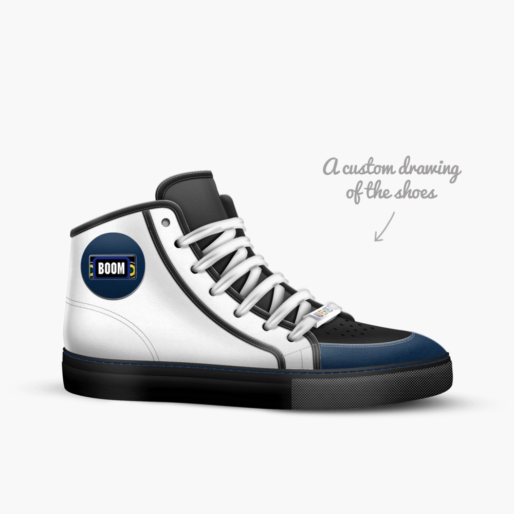Boomsquadprodz limited edition shoe Boomsquadprodz artisan made in Italy shoes by Terence Channer