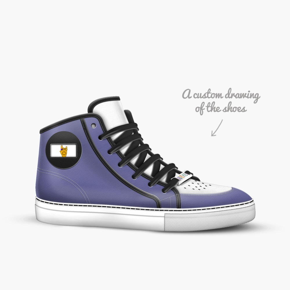 Amethyst Rockstars limited edition shoe Amethyst Rockstars artisan made in Italy shoes by Eugene Woody