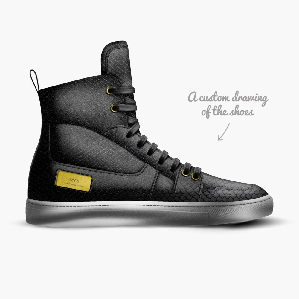 ZOOS limited edition shoe ZOOS artisan made in Italy shoes by Sean Mills