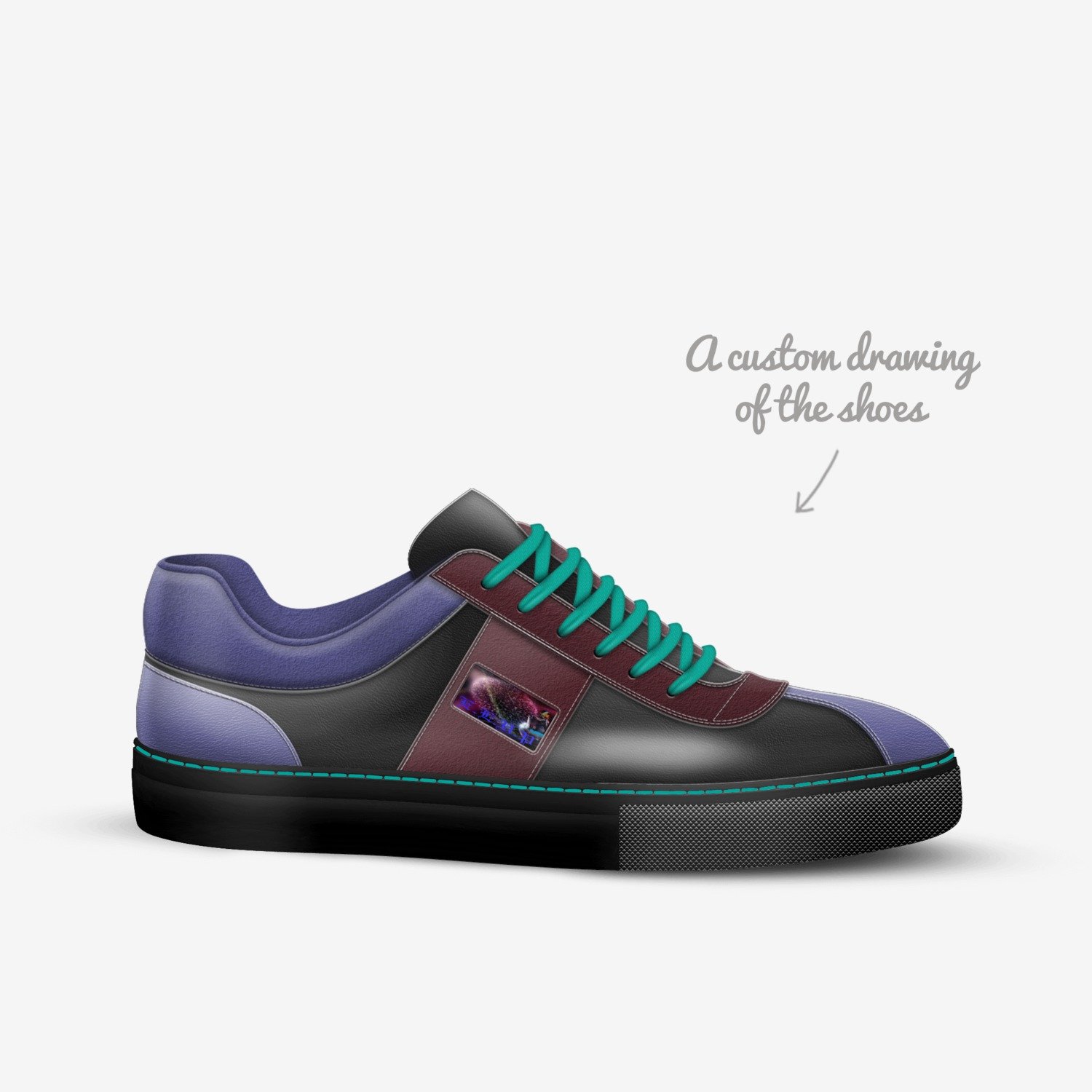 Felup 7's custom made in Italy shoes by Whiz Pk | Sketch view