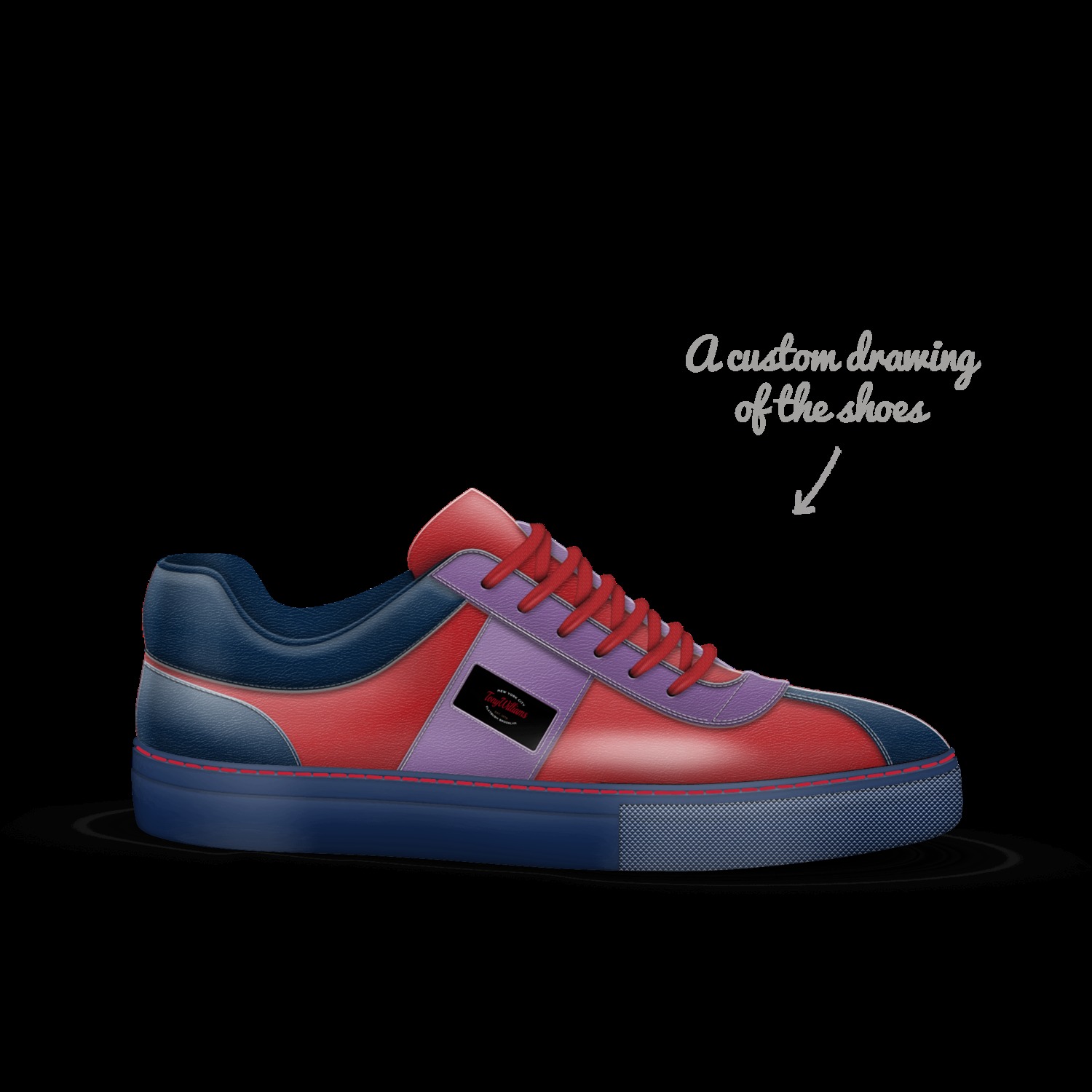 Dixie A Custom Shoe concept by Tony Williams