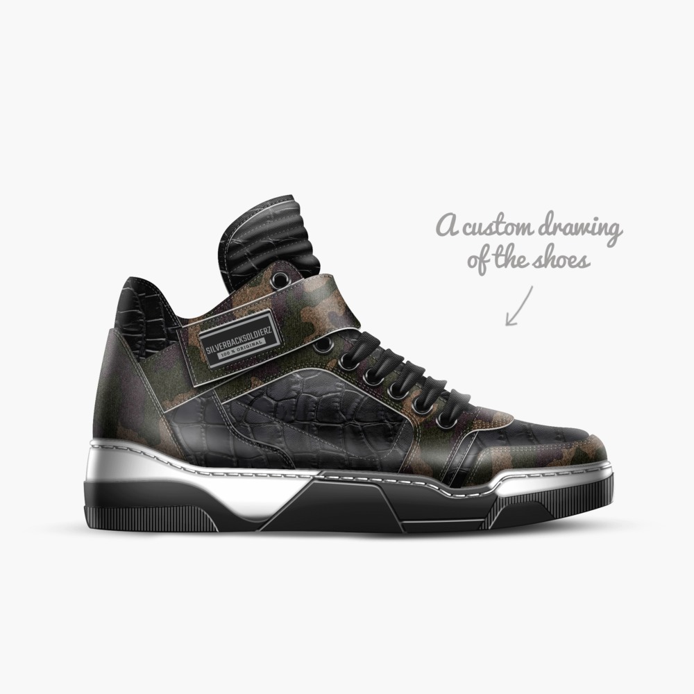 SilverBackSoldierz artisan made in Italy shoes by Franswa Andre
