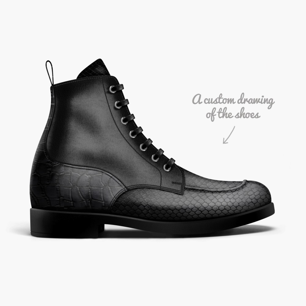 GUNNAR FOSHAY limited edition shoe GUNNAR FOSHAY artisan made in Italy shoes by Madison L. Mobley