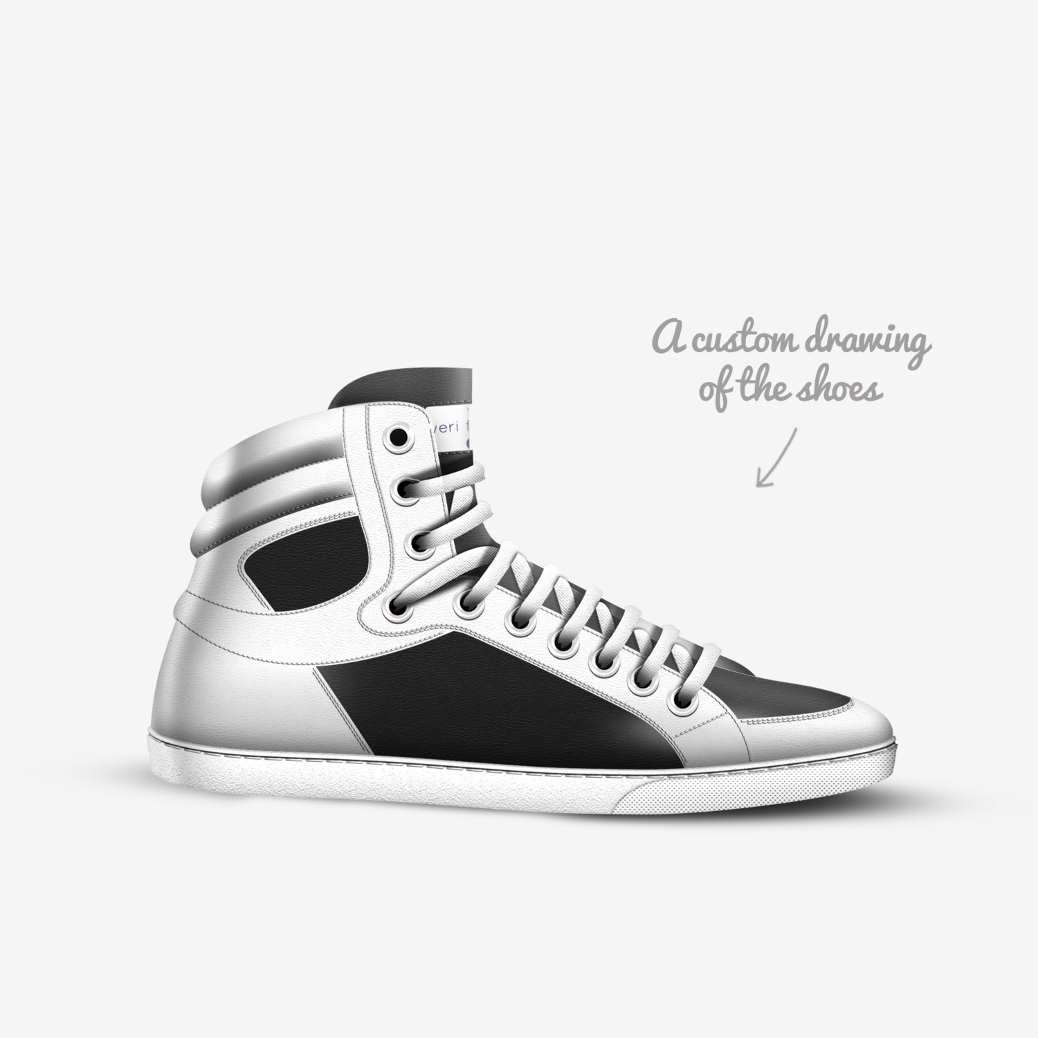 Veri fres tho custom made in Italy shoes by Kalonji Cason | Sketch view