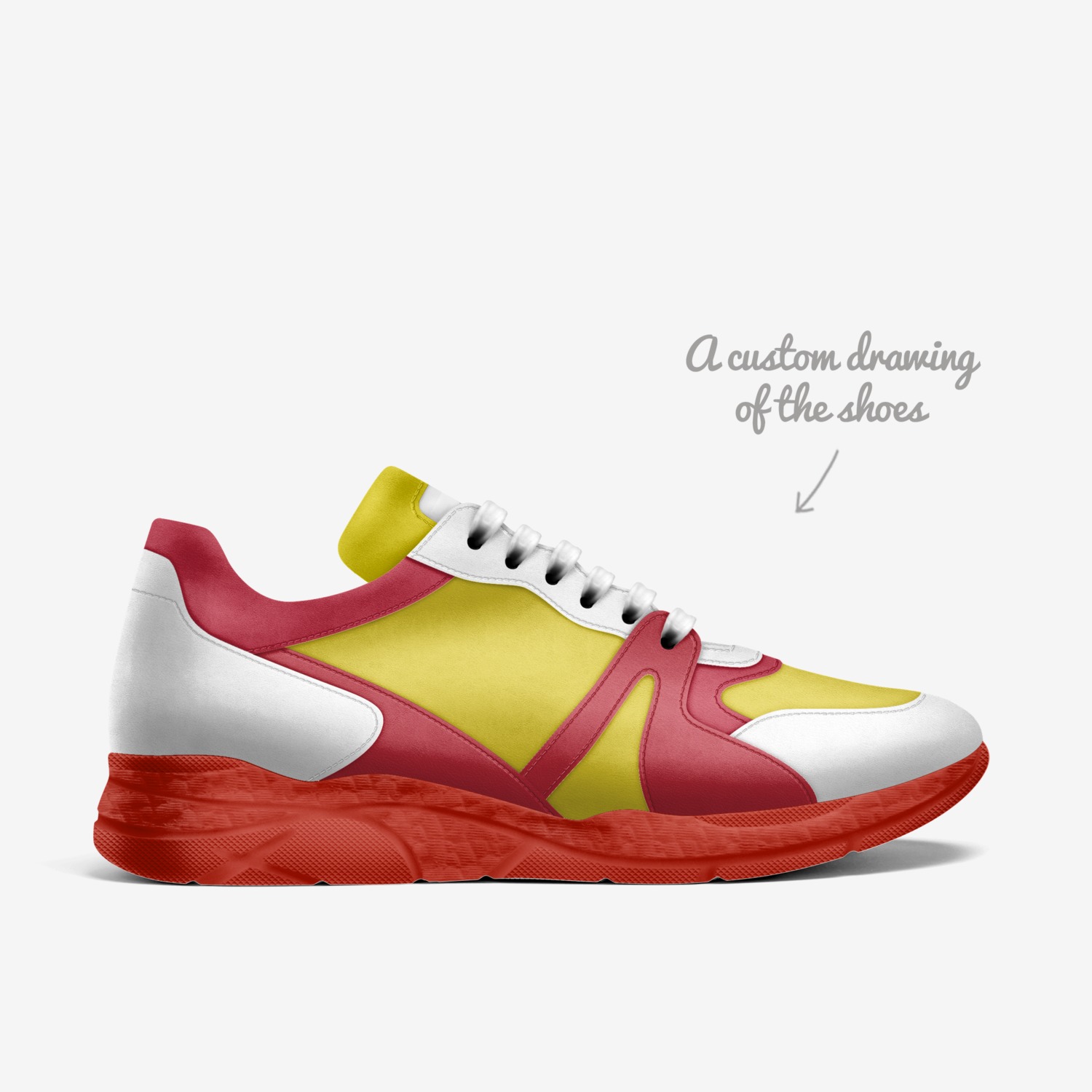 FOOTWEAR  KICKZ  custom made in Italy shoes by Kenneth Quinn | Sketch view