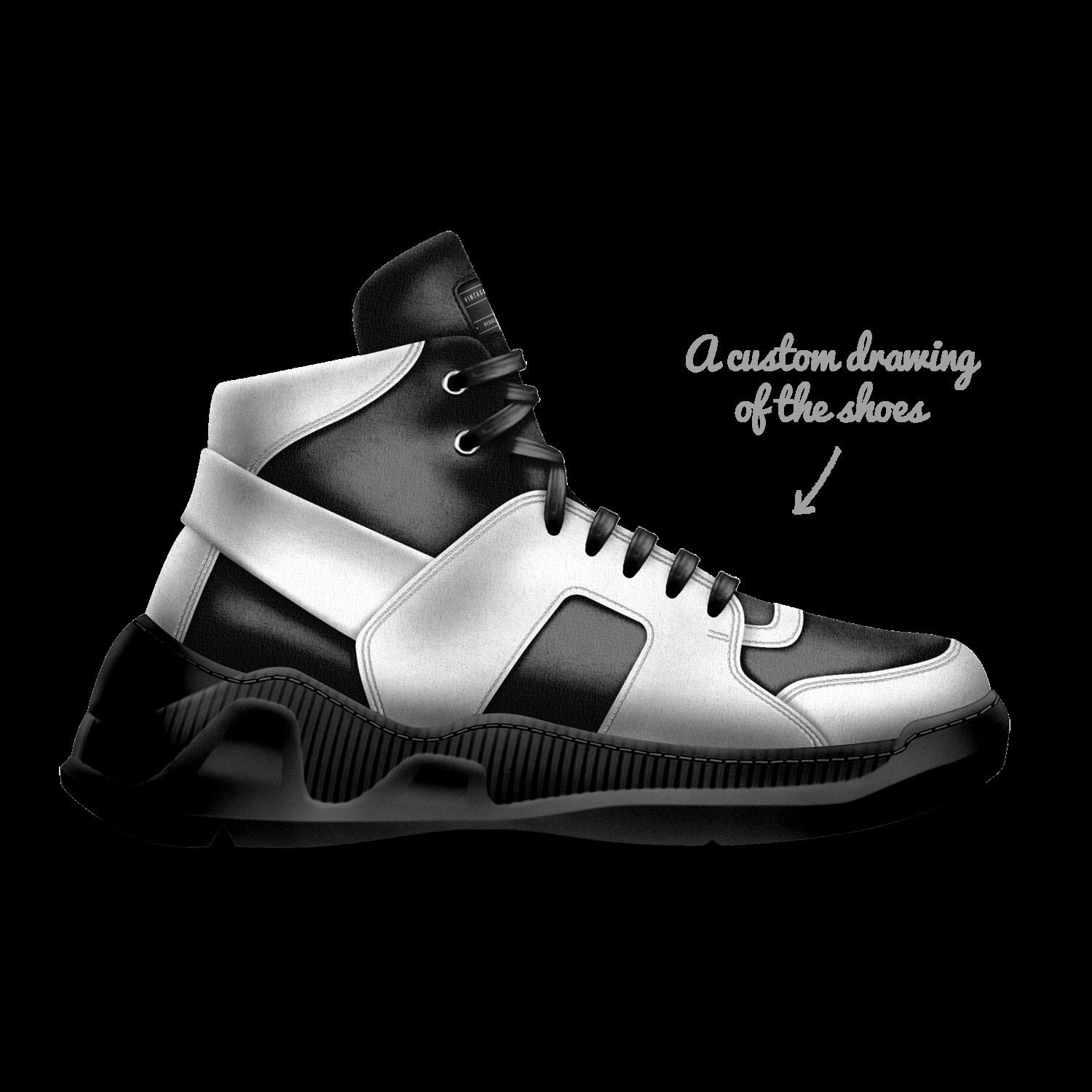 Rich Boy A Custom Shoe concept by Arnele Fenton
