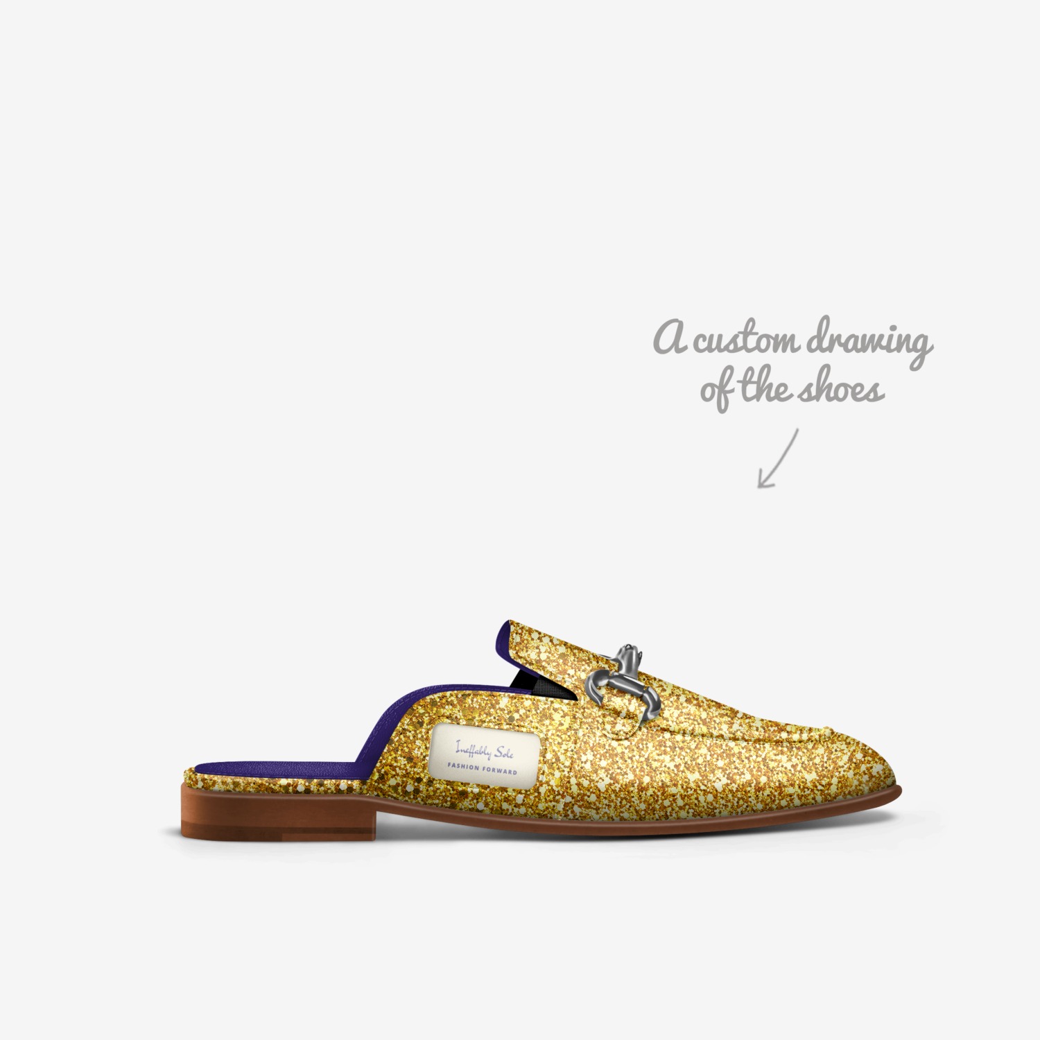 Ineffably Sole custom made in Italy shoes by Alex Bentley | Sketch view