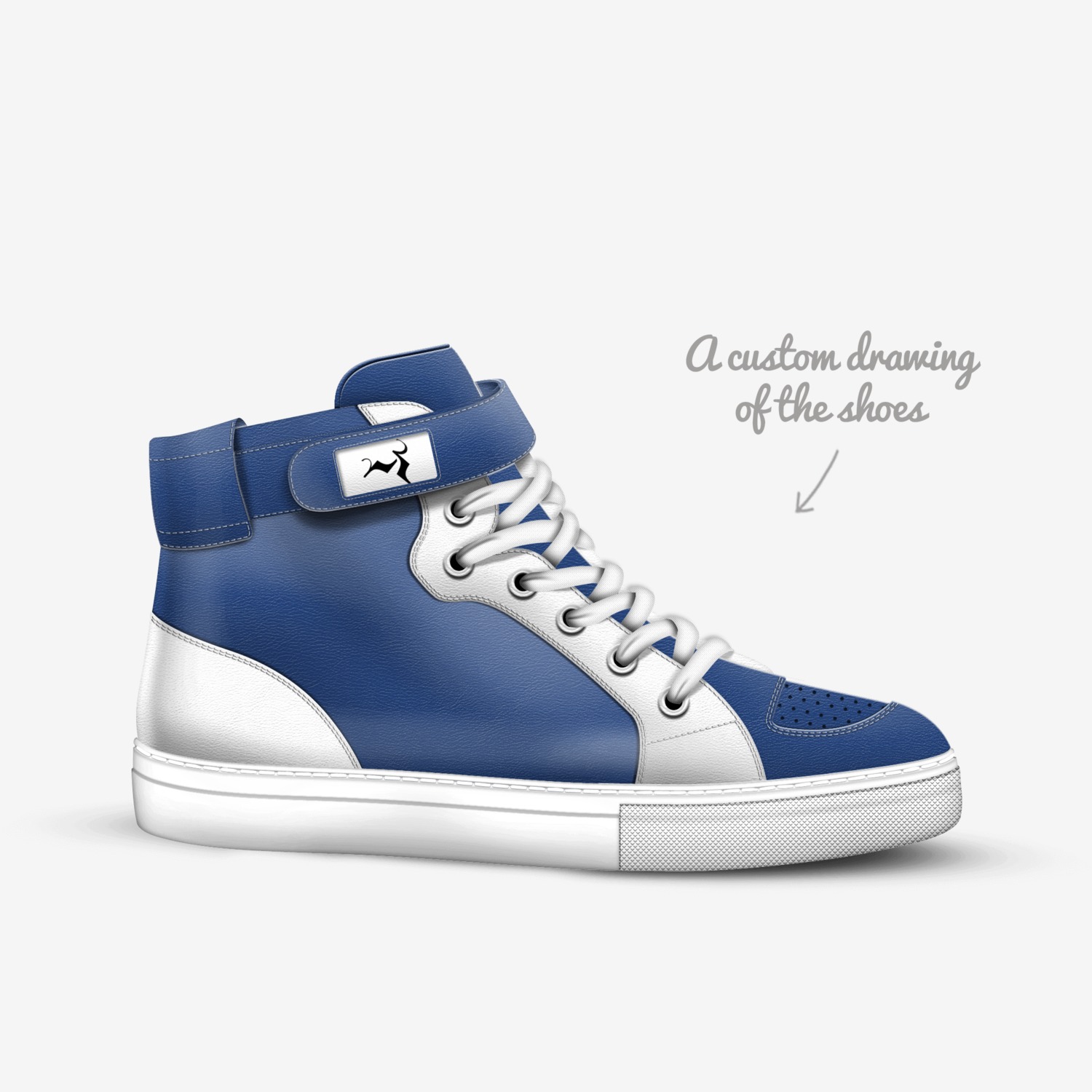 NOFRONTIN custom made in Italy shoes by Carlos Gonzalez | Sketch view