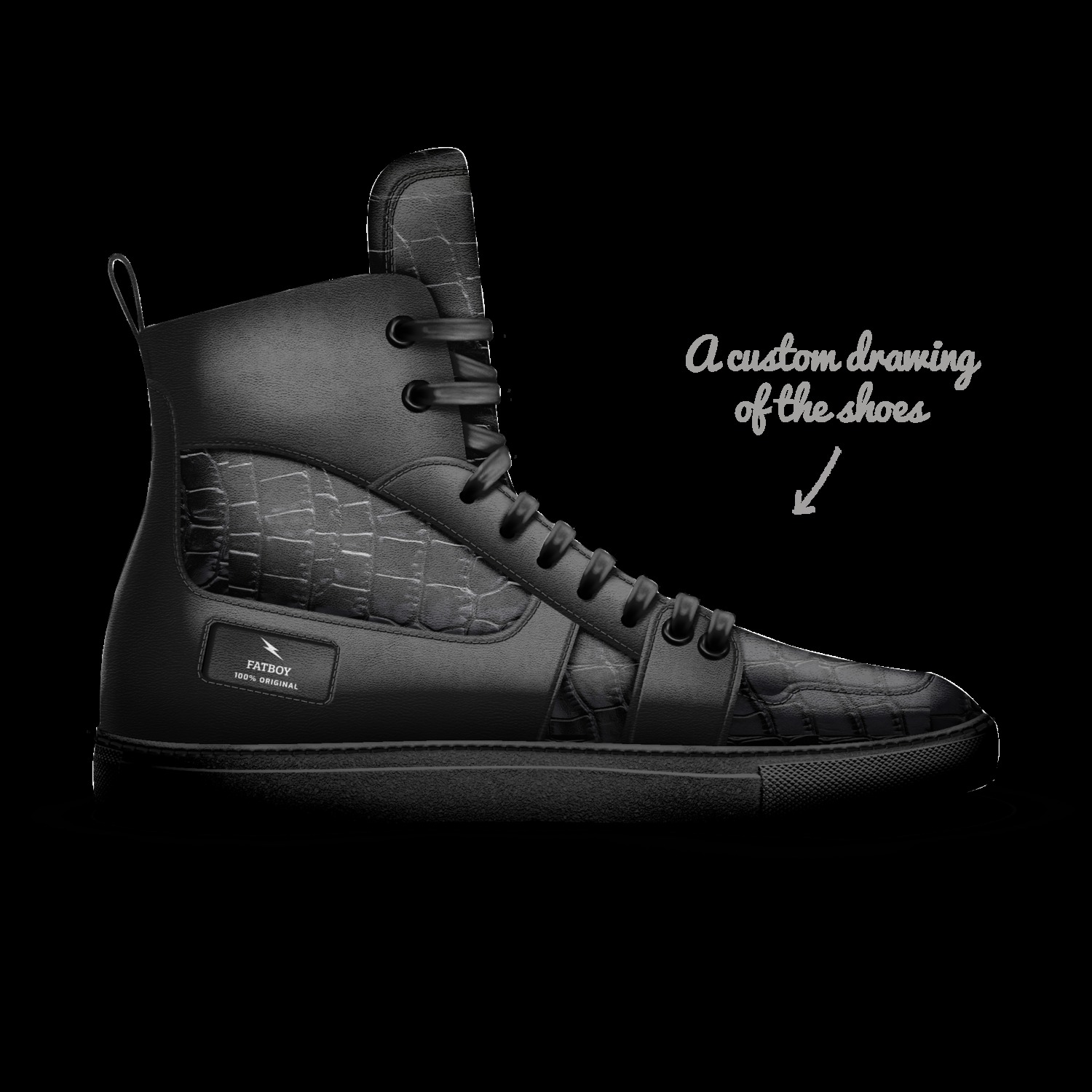FATBOY | A Custom Shoe concept by Cheryl Partee