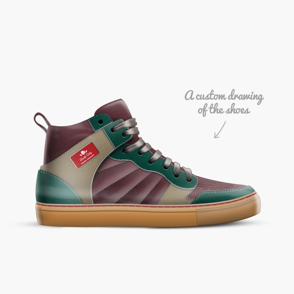 Gods Drip limited edition shoe Gods Drip artisan made in Italy shoes by Steven Smith