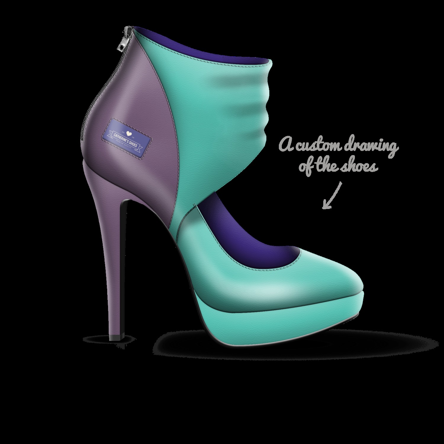 Catherine s Shoes A Custom Shoe concept by M. Catherine Dettle