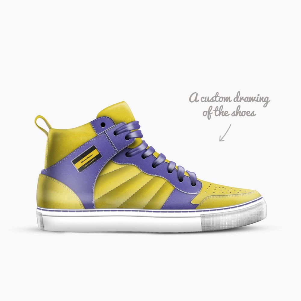 We love Mamba limited edition shoe We love Mamba artisan made in Italy shoes by Sabrina Nesmith