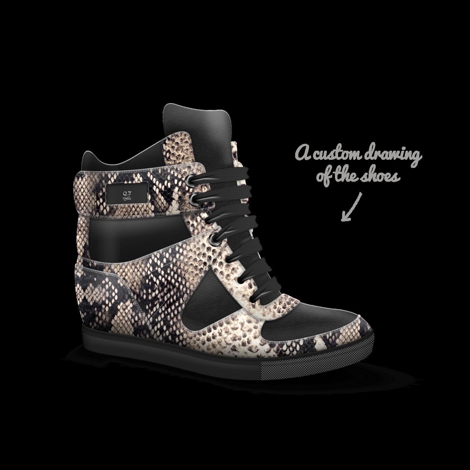 Q.T A Custom Shoe concept by Kemar Donovan Bailey