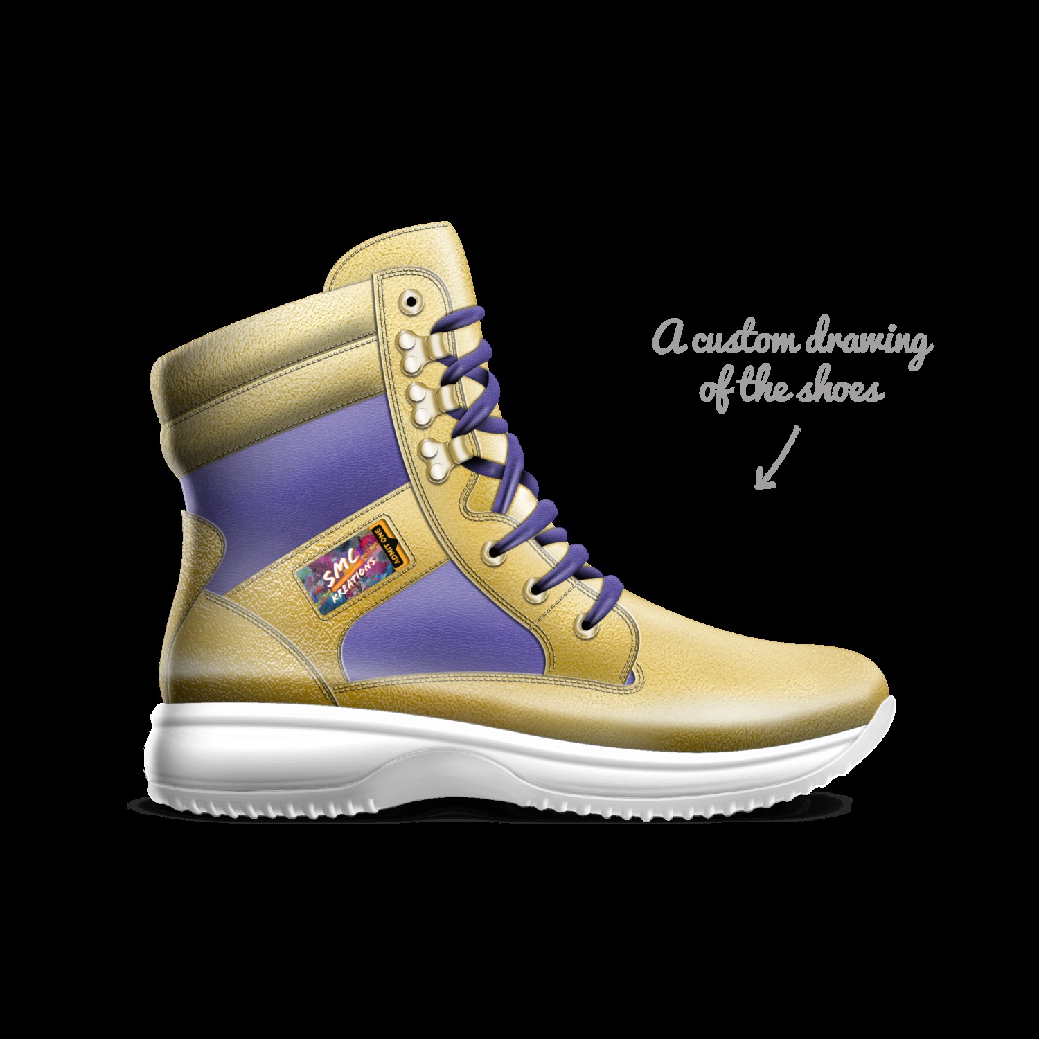 Thanos custom top shoes