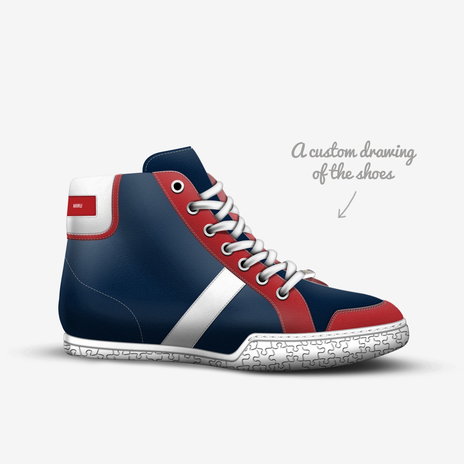 MIRU custom made in Italy shoes by Shawnkyle Thomas-brooks | Sketch view