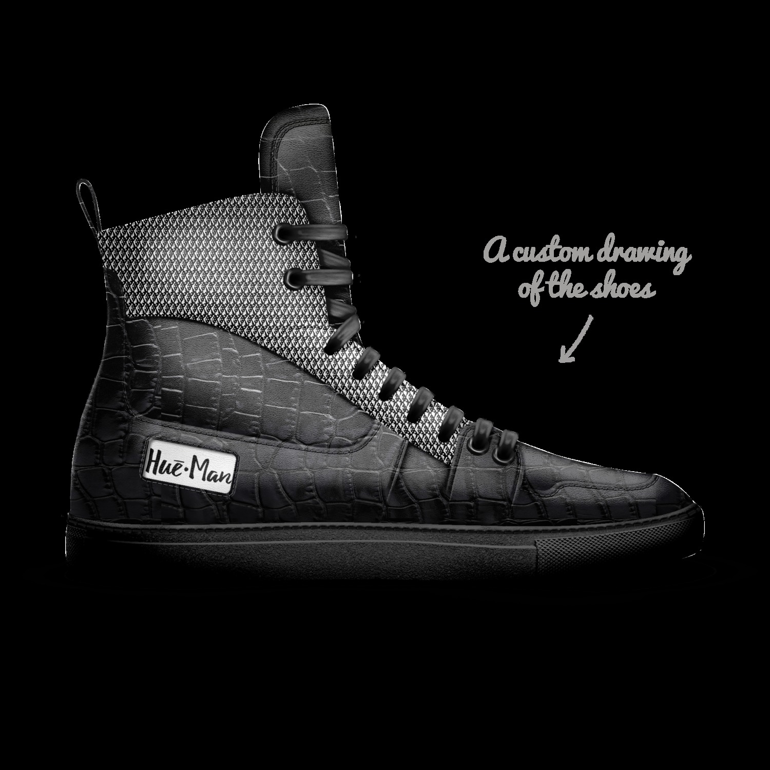 Hue top man shoes