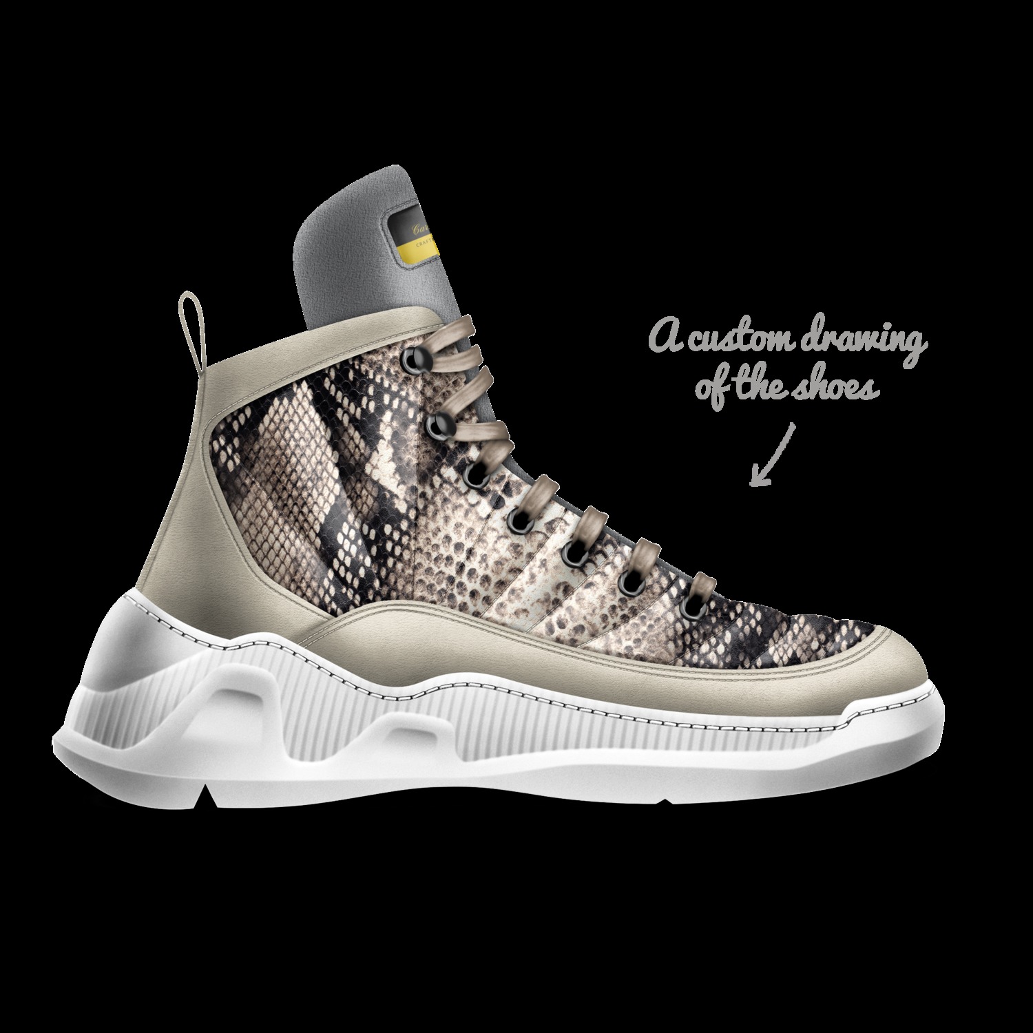 EL Mayo A Custom Shoe concept by Yusuf Parker