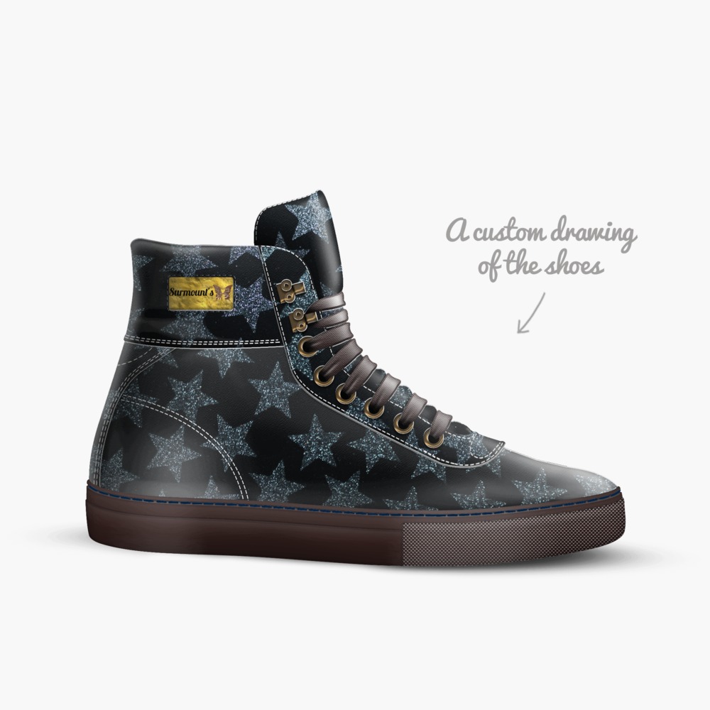 Surmount Z's limited edition shoe Surmount Z's artisan made in Italy shoes by Sue Page