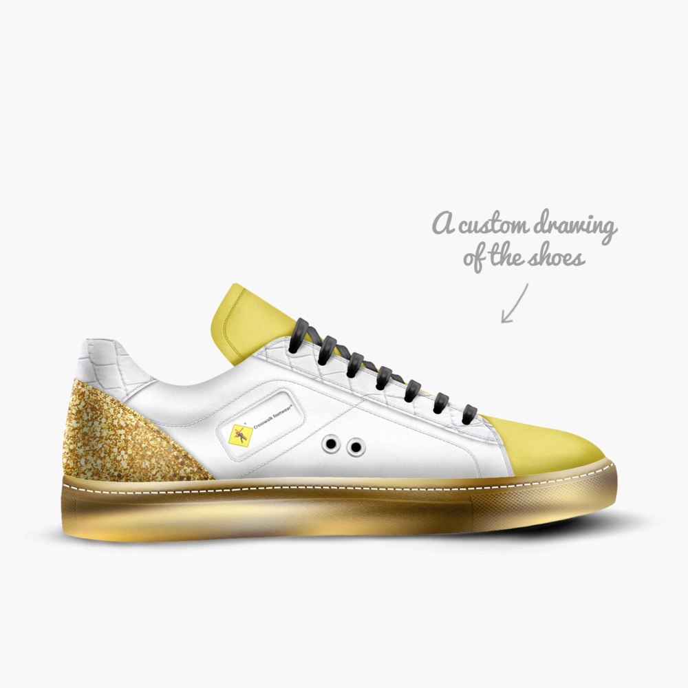 Crosswalk footwear limited edition shoe Crosswalk footwear artisan made in Italy shoes by Lolita Valento