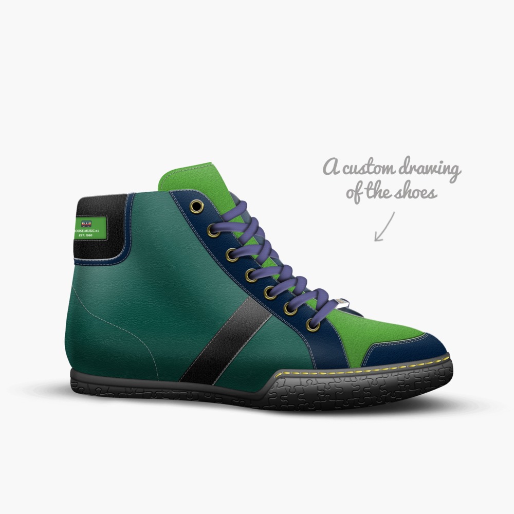 House Music  artisan made in Italy shoes by The Diva Lyn Hicks