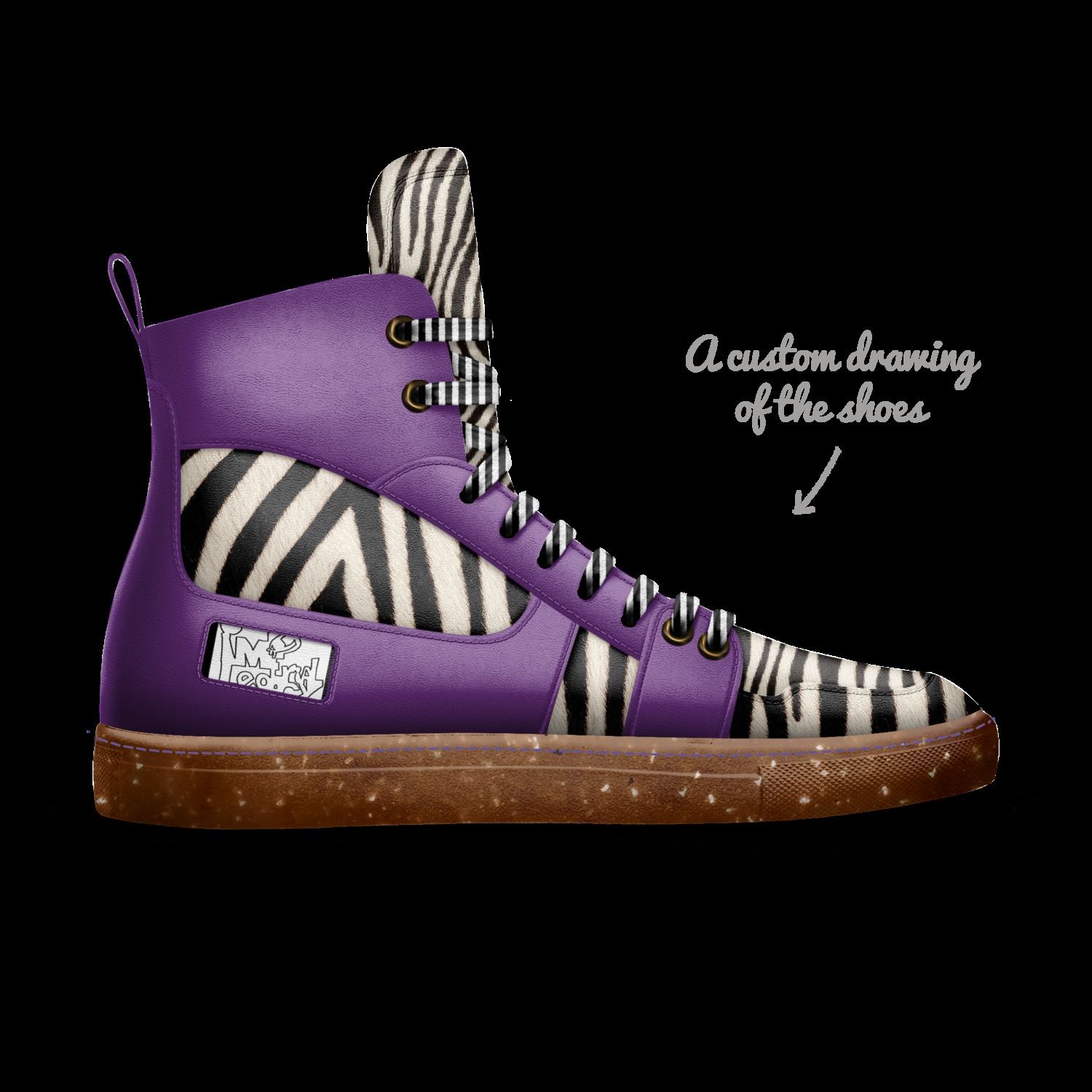 Purple clearance rain shoes