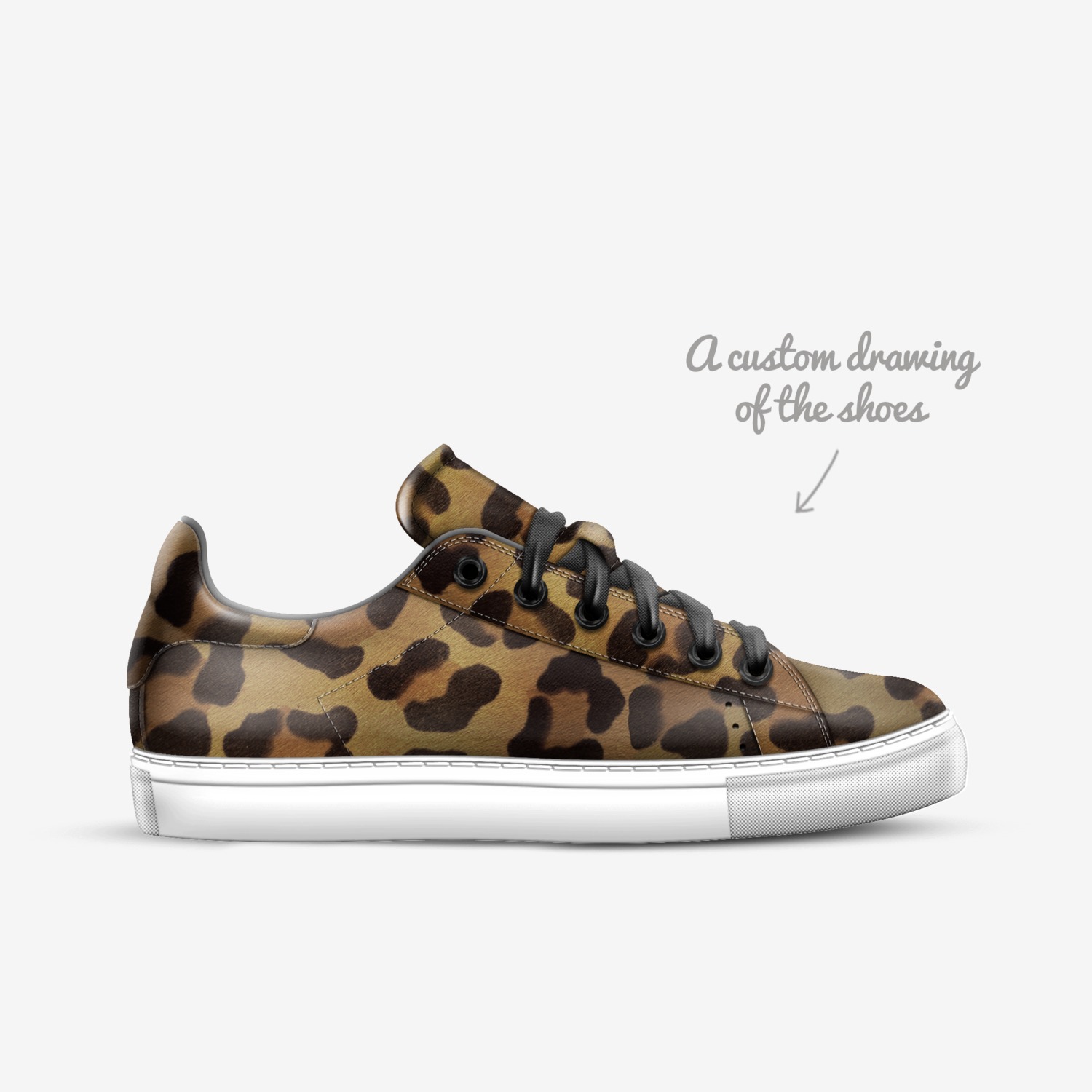 A-58 custom made in Italy shoes by Maxim Pardi | Sketch view