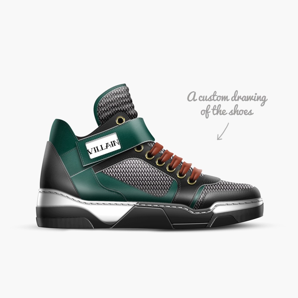 VILLAIN limited edition shoe VILLAIN artisan made in Italy shoes by Galen Mousecop