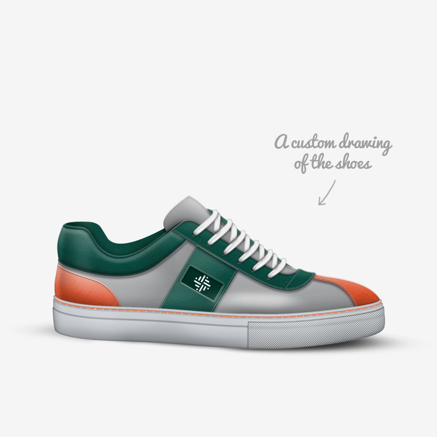 NM 2 custom made in Italy shoes by Estevan Valdes | Sketch view