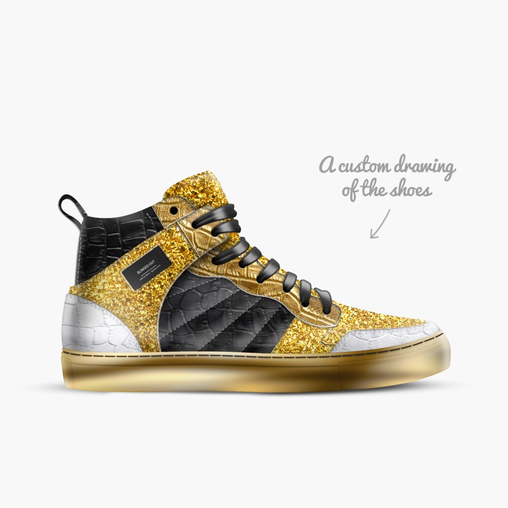 Blinged-out artisan made in Italy shoes by Qu33n Mandy