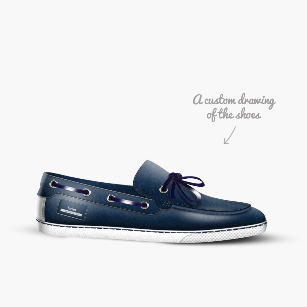 Turtle  artisan made in Italy shoes by Aaron S Mallory