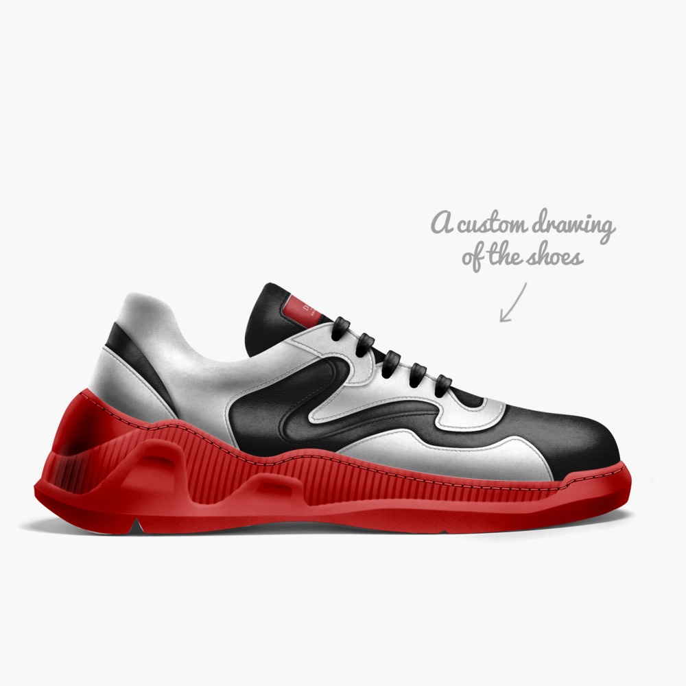 Devante limited edition shoe Devante artisan made in Italy shoes by Izabelle Ramon