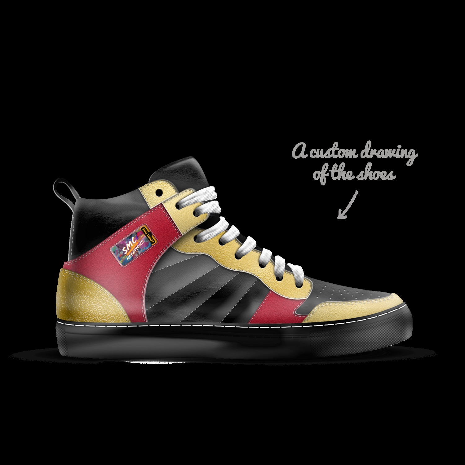 Mickey mouse custom shoes top