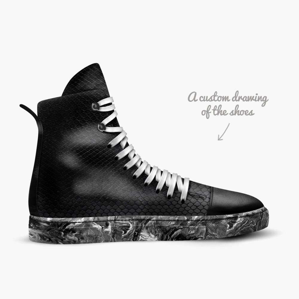 HOLY-FLESH limited edition shoe HOLY-FLESH artisan made in Italy shoes by Kelvin Harris