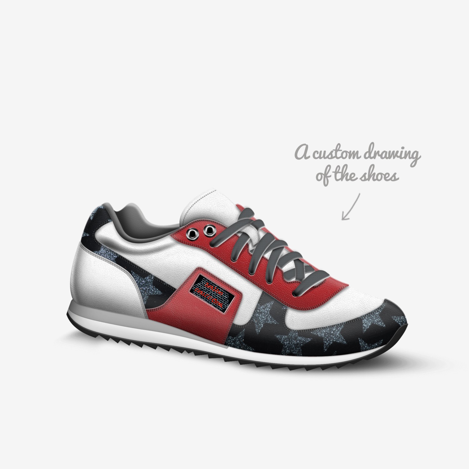 ILLUMINATI  custom made in Italy shoes by Df Eldoggy | Sketch view