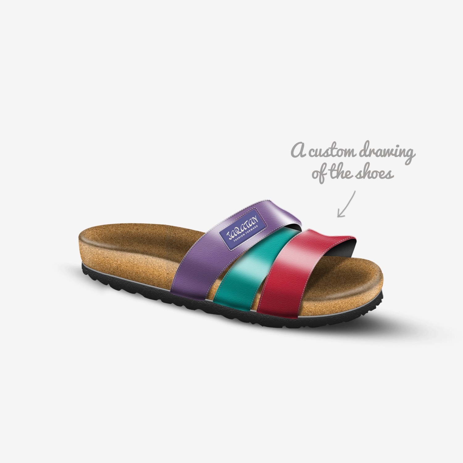 JARATAN custom made in Italy shoes by Ja (jarata) Ta | Sketch view