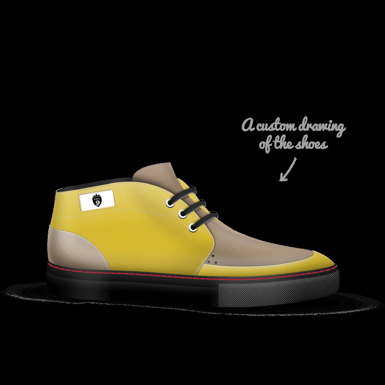 King Shoes A Custom Shoe concept by Aubrey Talbert