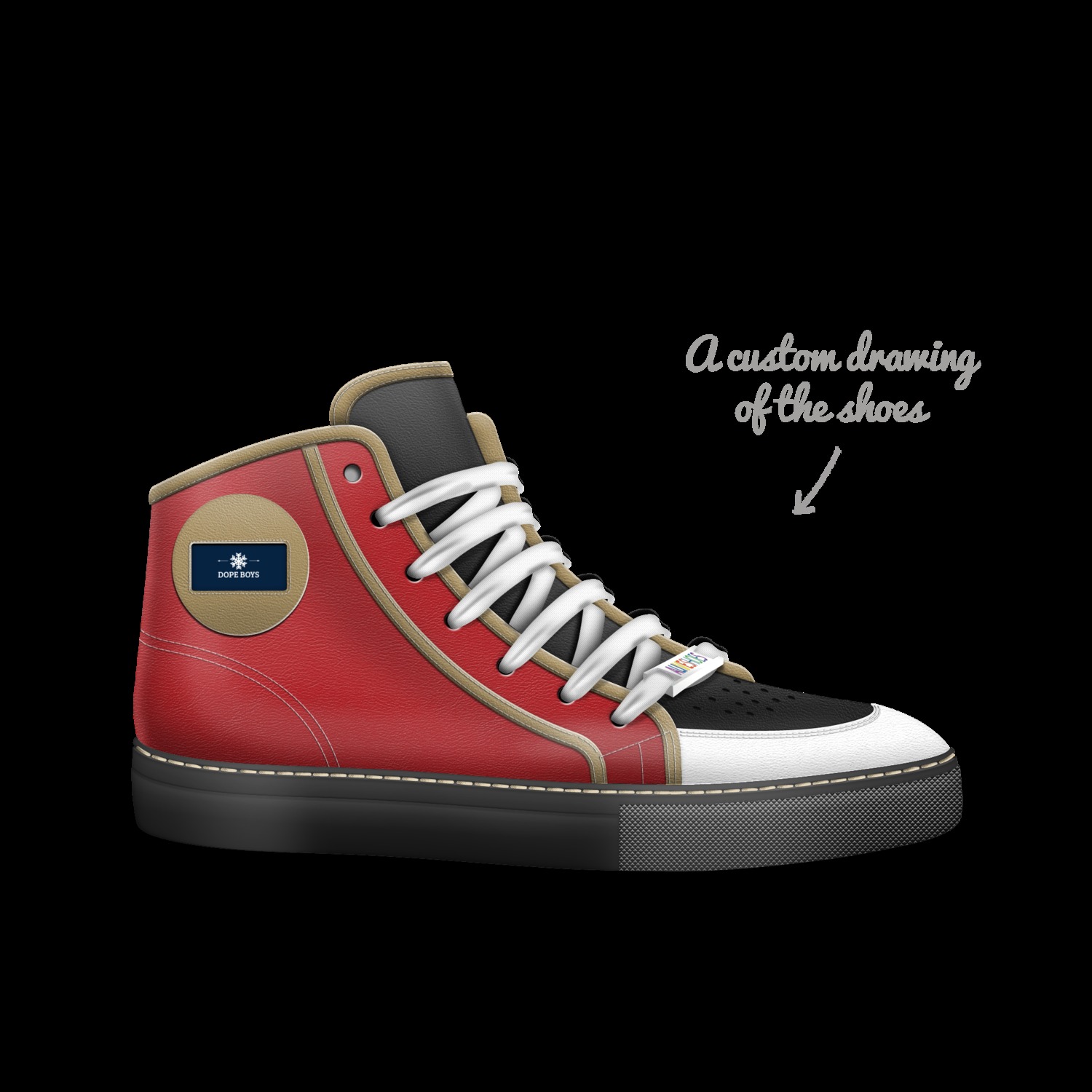 Dope boys A Custom Shoe concept by Keybe Summers