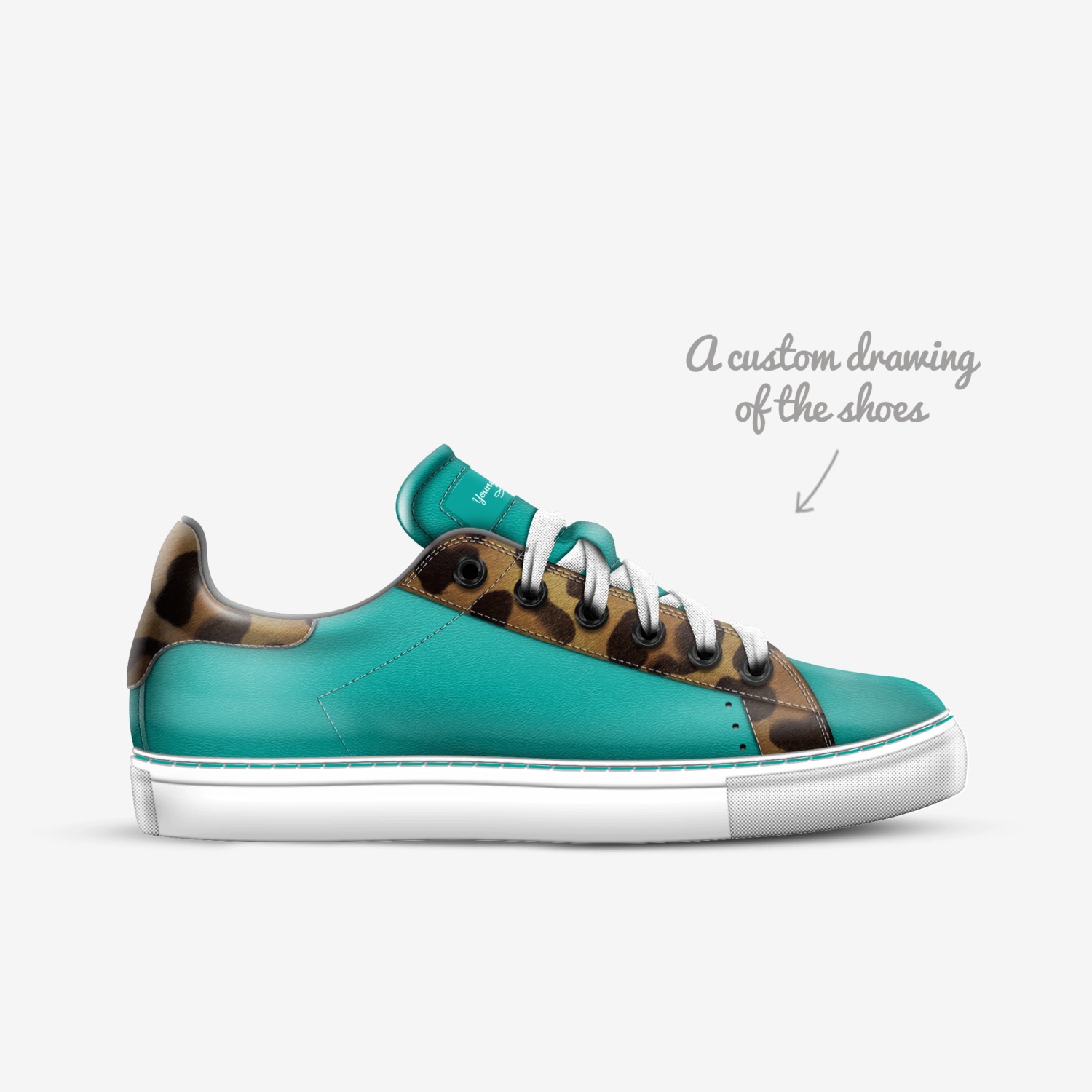 Younglady  custom made in Italy shoes by Eric Eq Young | Sketch view