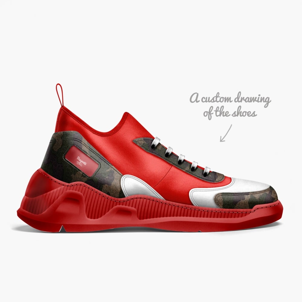 Bagotti Runners limited edition shoe Bagotti Runners artisan made in Italy shoes by Bag Chaser Clothing Brand