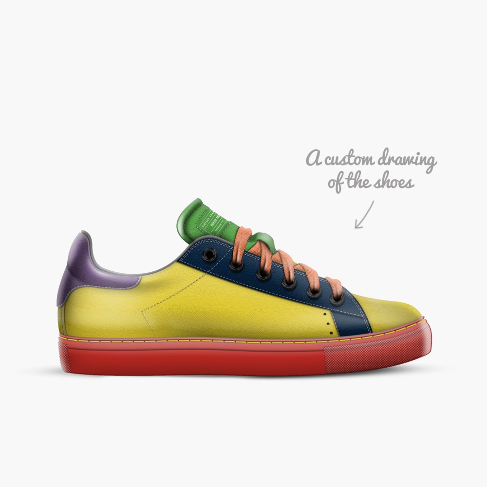 House Music, Pride limited edition shoe House Music, Pride artisan made in Italy shoes by The Diva Lyn Hicks