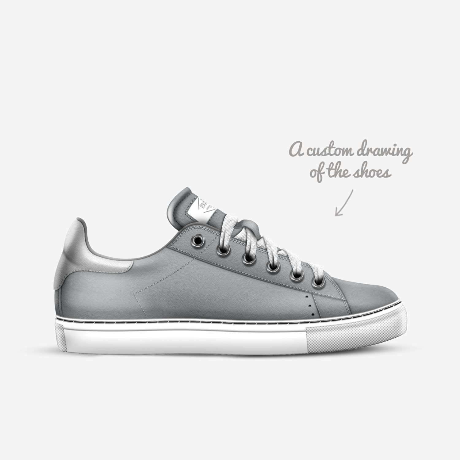 Kartel custom made in Italy shoes by Enes Arslan | Sketch view