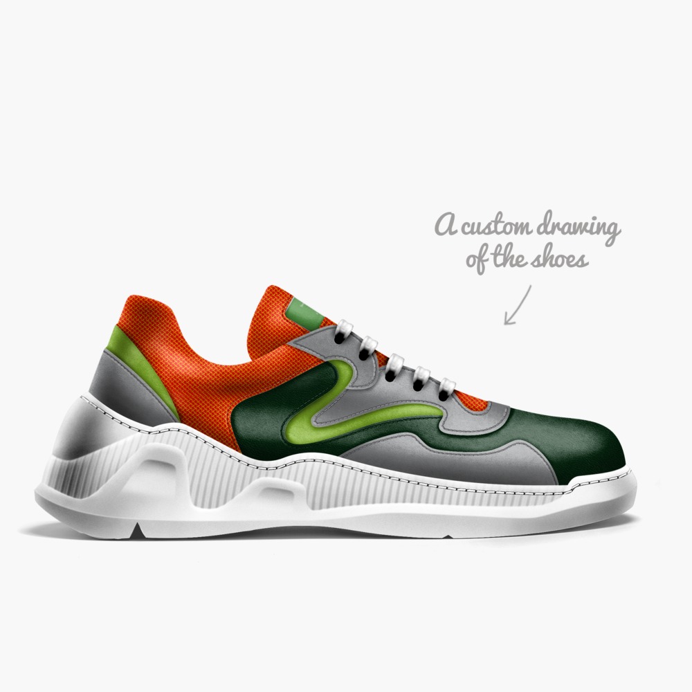 V-2 "Citrus" artisan made in Italy shoes by King David Smith Ii