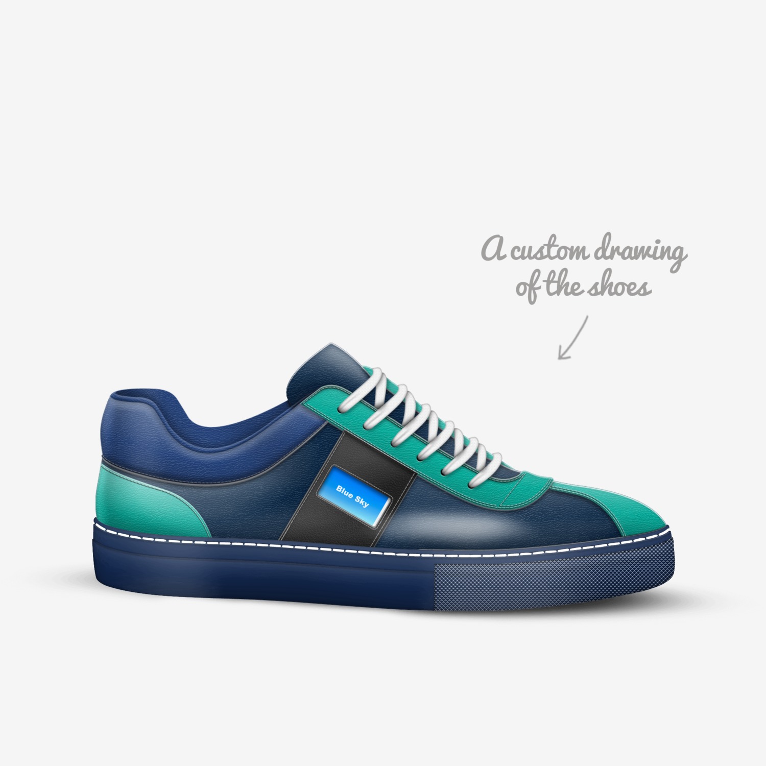 Blue Sky A Custom Shoe Concept By Emirhan Uc