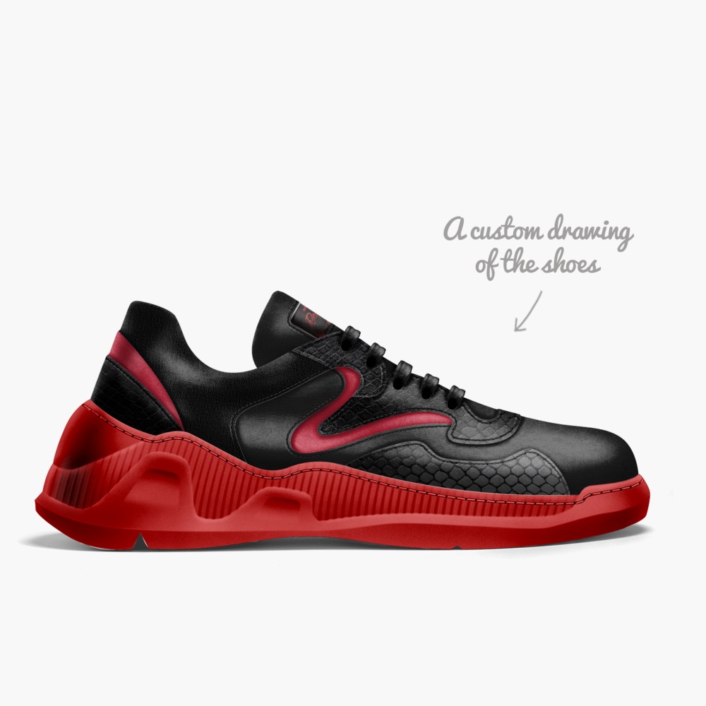 RED LIGHTS artisan made in Italy shoes by Andr'E Atkinson