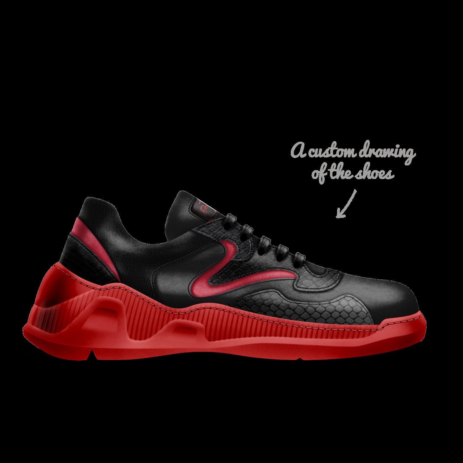 red light shoes