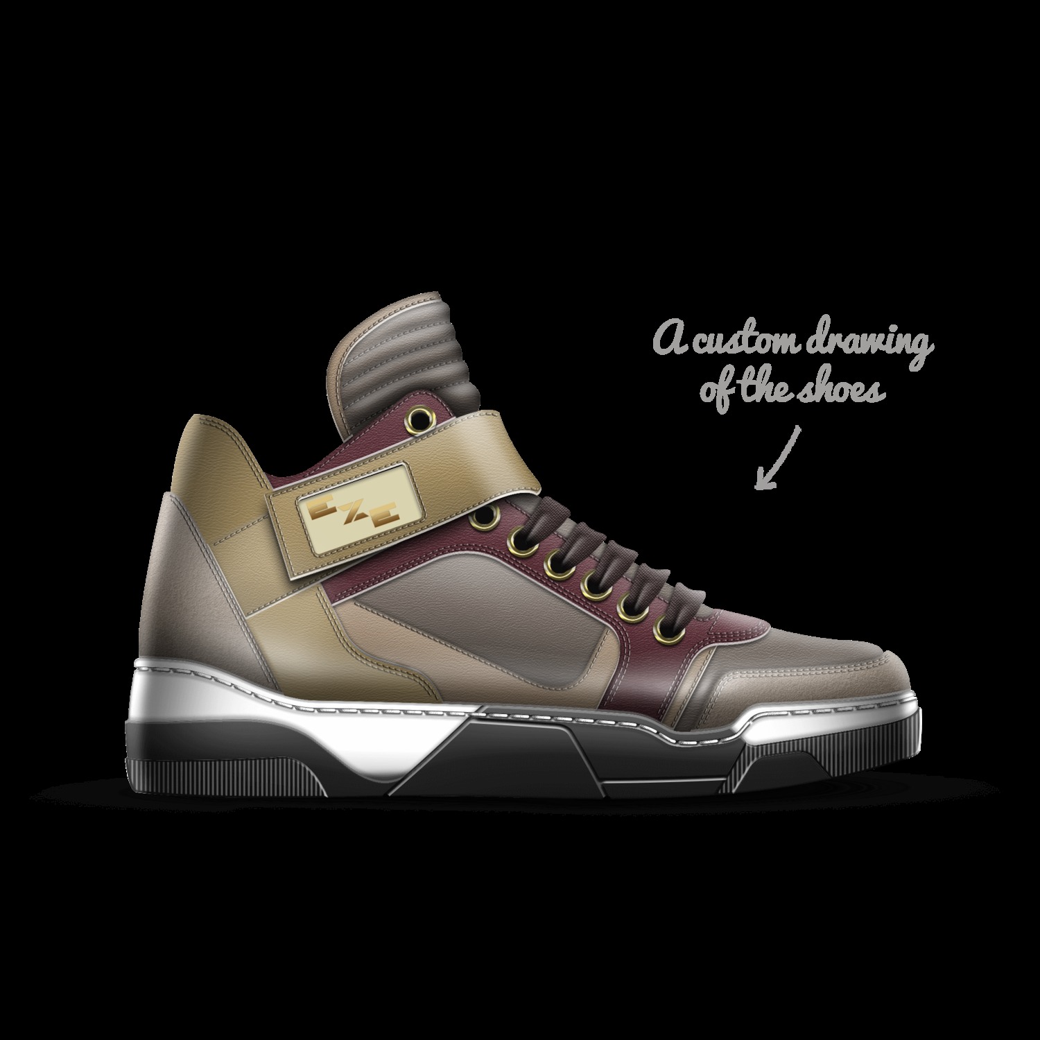 EZE A Custom Shoe concept by Nwanyieze Nwoke