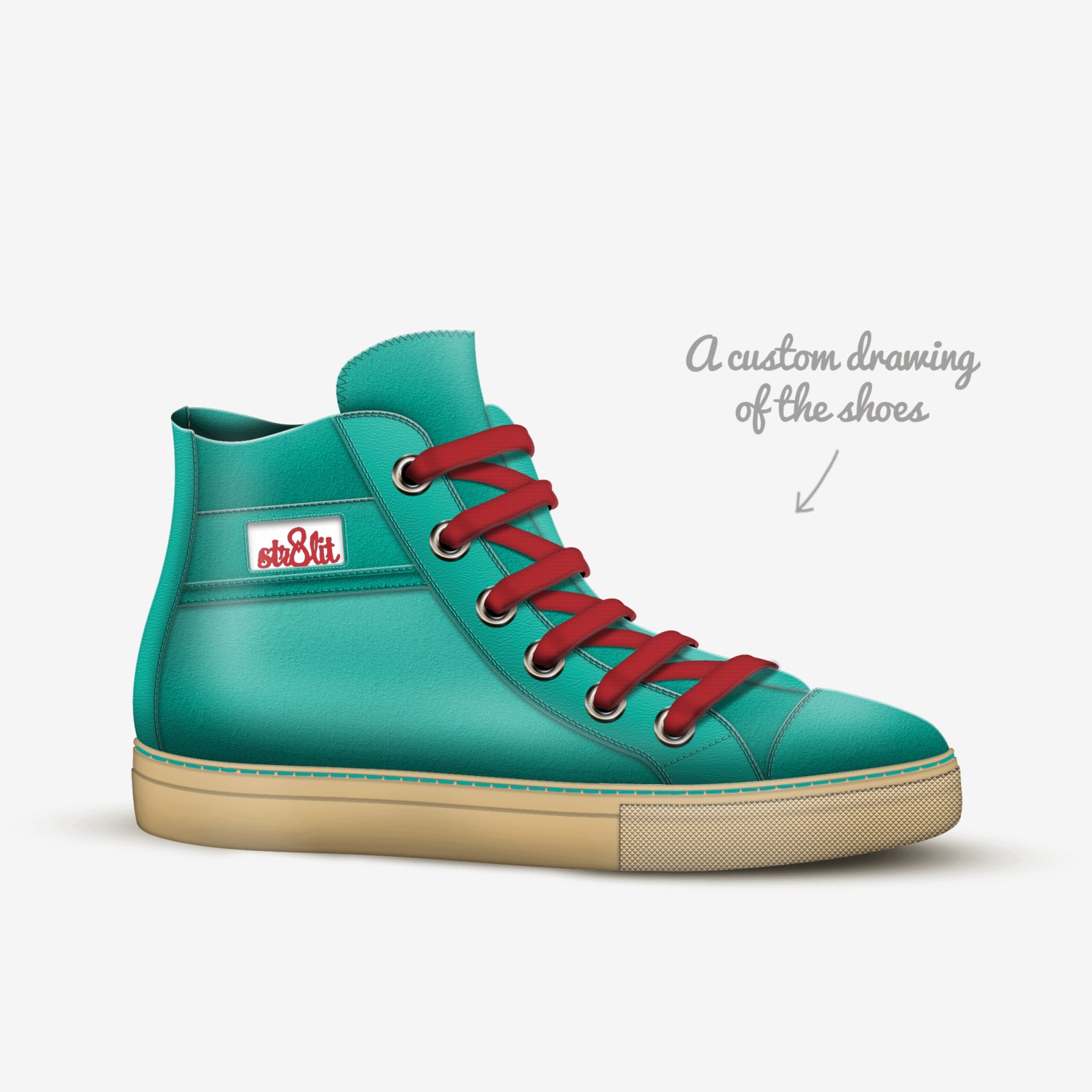 dfgb custom made in Italy shoes by Neville Mr | Sketch view